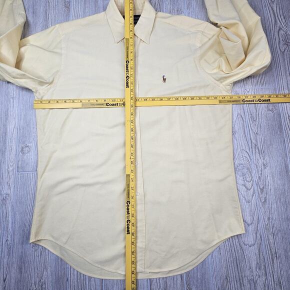 Ralph Lauren Shirt Mens 15.5 35 Oxford Yarmouth Button Down Classic Pony Dress - Picture 2 of 6
